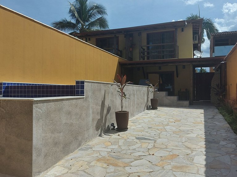 Maya, 4 suites, piscina borda infinita, frente praia, 14 pes